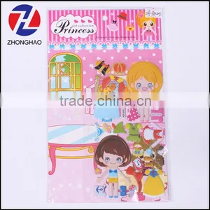 Hot Sell Wholesale Personalized Puffy Sticker for Girls thumbnail-1