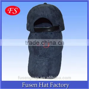 Wholesale Cheap Suede Baseball Hat 6 Panel Plain Blank Suede Baseball Cap thumbnail-2
