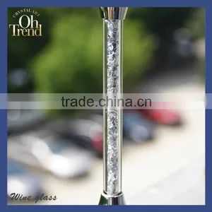 Wholesale 550 ml Goblet Crystal Stylish Red Wine Glasses/ Drinking Glasses Wine Aluminium Foil for Patty thumbnail-5