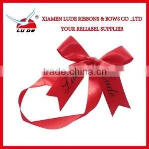 Gift Packing Use Printed Ribbon Bows With Elastic Loop thumbnail-1
