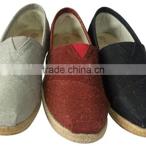 Women Fashionable Hemp Rope Canvas Shoes,women Casual Shoes thumbnail-1