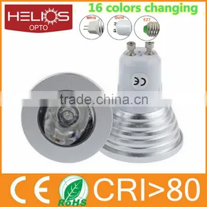 Good Quality Cheap Mr16 Gu10 E27 Remote Control 16 Color Rgb Led Bulb Light thumbnail-4
