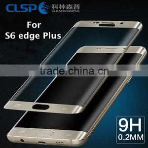 For Samsung Galaxy S6 Edge+ Tempered Glass Screen Protector Curved Design With Retail Package thumbnail-1
