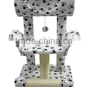 BSCI Pet Factory Luxury Cat Tree Toy Furniture Cat Sisal Scratcher thumbnail-2