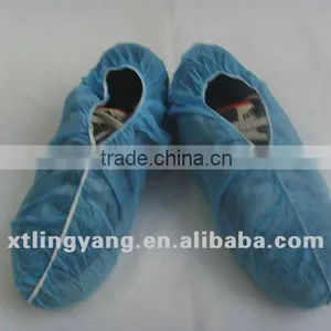 Non-woven Disposable Surgical PP Boots Cover thumbnail-1