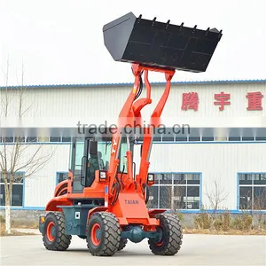 TAIAN TY18 Front End Wheel Loader With Quick Hitch 2CBM Bucket Loader thumbnail-2