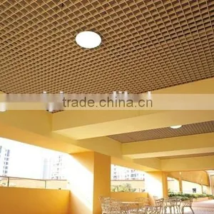 China Supplier Hotel Decoration Install Suspended Ceiling of Grill Designs thumbnail-1