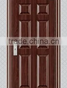 Cheap Room Metal Steel Door Flush Door High Definition Steel Door thumbnail-5