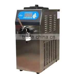 Hot Sale Table Top Soft Ice Cream Machine With Full Sainless Steel #304 thumbnail-1