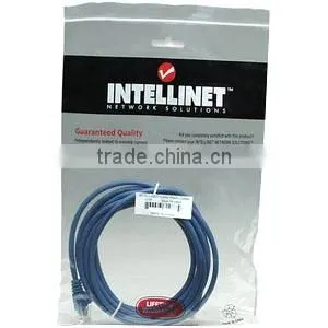 Intellinet Patch Cable, Cat6, UTP, 5', Blue thumbnail-1