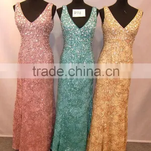 Sexy Sleeveless Deep V-neck Sequins Plus Size Rockabilly Dress thumbnail-4