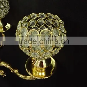 Wedding Candelabra, 5arms Globe Crystal Candelabra Centerpieces Manufacturer thumbnail-3
