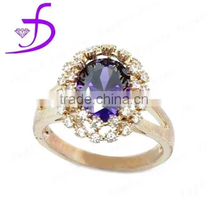 2015 925 Sterling Silver Elegant Amethyst Ring thumbnail-1