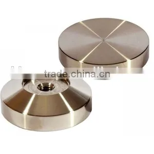 OEM Flat Stainless Coffee Tamper Base thumbnail-1