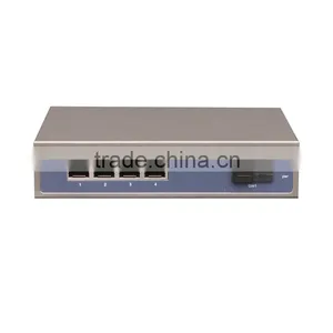 4 Port RJ45 Full Gigabit Fiber Switch With 1*1000M SC Optical Fiber Ports thumbnail-1