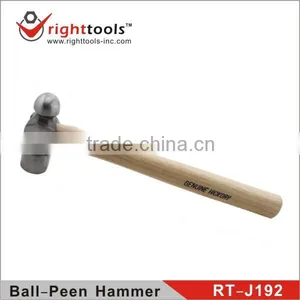 RIGHTTOOLS RT-J192 BALL PEIN HAMMER WITH HICKORY HANDLE thumbnail-1