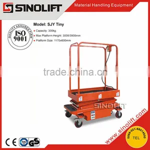 2016 SINOLIFT SJY Mini Mobile Scissor Lift With CE Certificates thumbnail-1