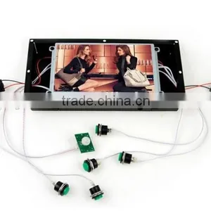 Hot Sale 8inch Full Sexy hd Video Download External Buttons Digital Media Player for Advertising thumbnail-4