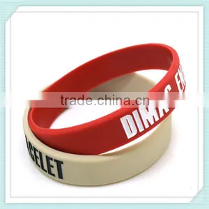 2015 Fashion Sports Bracelets, Custom Promotional Silicon Wristband thumbnail-1