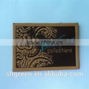 Durable Genuine Cowhide Leather Labels thumbnail-5