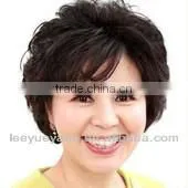 Hot Sale Short Curly Wig for Elegant Mum thumbnail-1