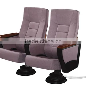 Folding Cinema Seating, Theater Chair, Cinema Chair With Cup Holder YA-239 thumbnail-1