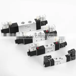 Best Price 4v Series 3 Position 5 Way 4v210 310 410 Single Acting Solenoid Valve Air Valve thumbnail-1