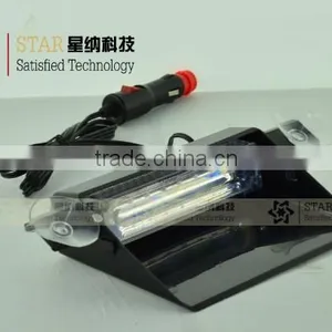 Factory Price Auto Interior Warning Strobe Light Led Bule Visor Light for Car(XN-S6-3) thumbnail-3