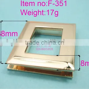 Bag Accessory Metal Purse Handbag Frames Bag Buckle F-351 thumbnail-1