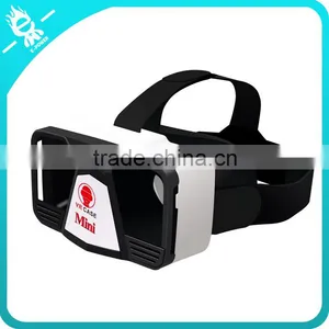 2016 Virtual Reality Cardboard 3D vr Headset vr Case With Bluetooth Remote Controller thumbnail-4