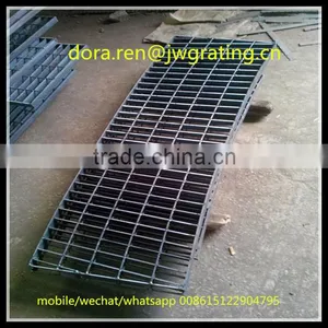 Hot Dip Galvanized G255/30/100 Steel Grating Factory thumbnail-1