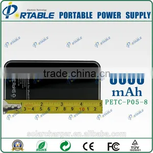 HOT! 6000mAh Touch Portable Power Bank With Dual USB for IPhone and IPad Same Charging thumbnail-3