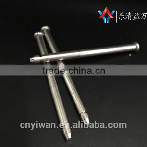 Round Head Semi-tubular Long Rivets Metal Silver thumbnail-1