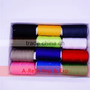 8g/cone , 402 Small Thread 100% Spun Polyester Sewing Thread thumbnail-4