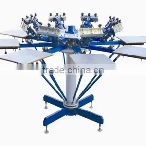 8 Color T-shirt Silk Screen Printing Machine thumbnail-1