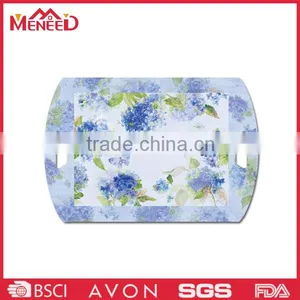 Rectangular Shape Kitchen Use Handled Flower Decal Cheap Plastic Cutting Board thumbnail-1