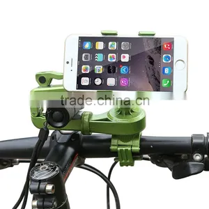 360 Degree Rotation 2 In1 Universal Motorcycle Bike Mount Holder For Mobile Phones And LED Flashlight thumbnail-1