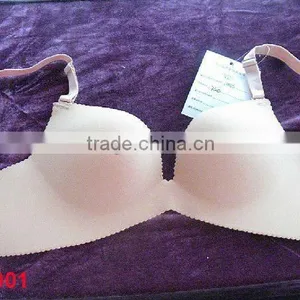 Beige Seamless Bra thumbnail-1