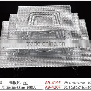 China Reusable Rectangle PC Fruit Plate thumbnail-4