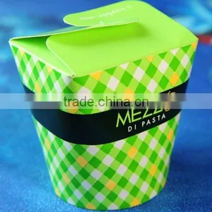 Disposable Take Away Packaging Box , Paper Noodle Box, Recycled Noodle Boxes thumbnail-4