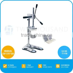 2017 Manufacturer Sweet Potato French Fry Cutter Machine, Manual Control, Full S/S, TT-F38 thumbnail-1