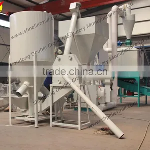 Easy Operation Cheap Price Animal Poultry Feed Powder Grinding Mill and Mixer Machine thumbnail-6