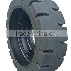 Solid Forklift Tire 18.00-25 for Container Handling Equipment on Seaport thumbnail-3