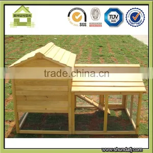 SDR002 Rabbit Hutch Rabbit House Rabbit Cage Wooden Cottage Pet Enclosure thumbnail-2
