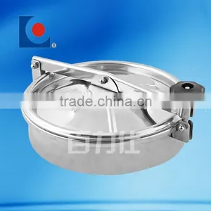 BLS Stainless Steel 500mm Stainless Steel Round Manhole Cover for Tank thumbnail-2