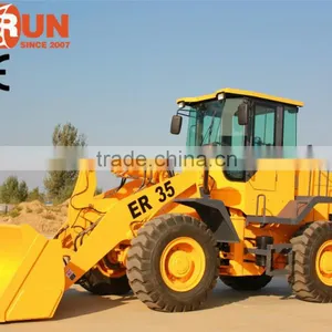 3 Ton Everun Brand New Front End Loader With Sweeper For Sale thumbnail-4