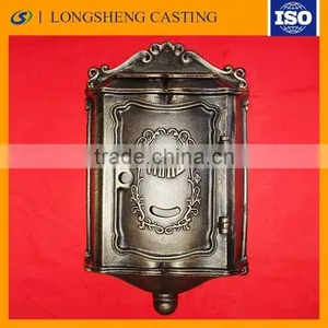 Customized Aluminum Casting Antique Style Bollard /mailbox Post thumbnail-5