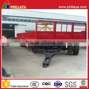 2 or 3 Axles Heavy Duty Drawbar Tow Link Truck Trailer thumbnail-4
