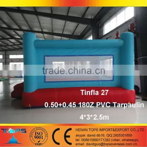 Inflatable Castle Tinfla 27 in PVC Tarpaulin Materials thumbnail-3