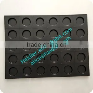 High Quality Aluminum Alloy Hamburger Baking Pans 30 Cups/ Round Bread Bakery Tray thumbnail-1